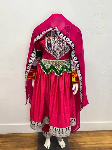 Bright Pink Royal Dress