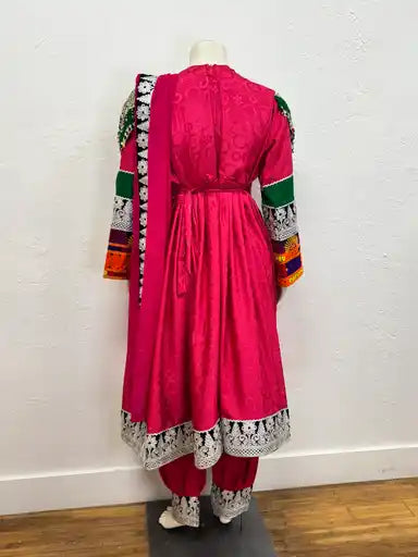 Bright Pink Royal Dress