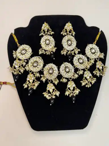 Gold Luxury Necklace & Earrings