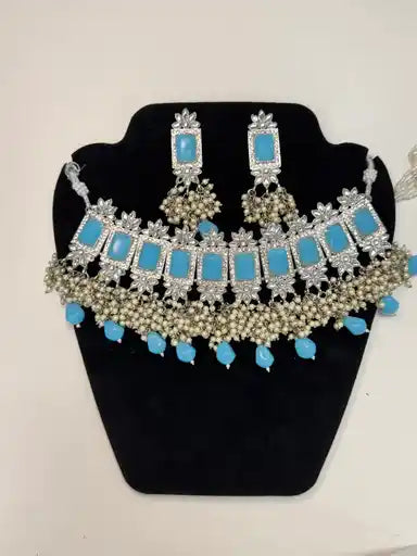 Asmani Noor Necklace & Earrings
