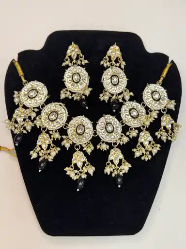Gold Luxury Necklace & Earrings